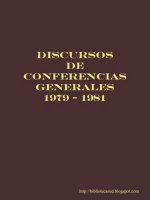 Discursos de Conferencias Generales 1979-1981